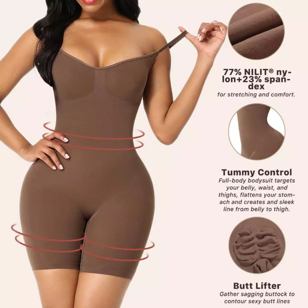 Snatched Bodysuit Shapewear Waist Trainer